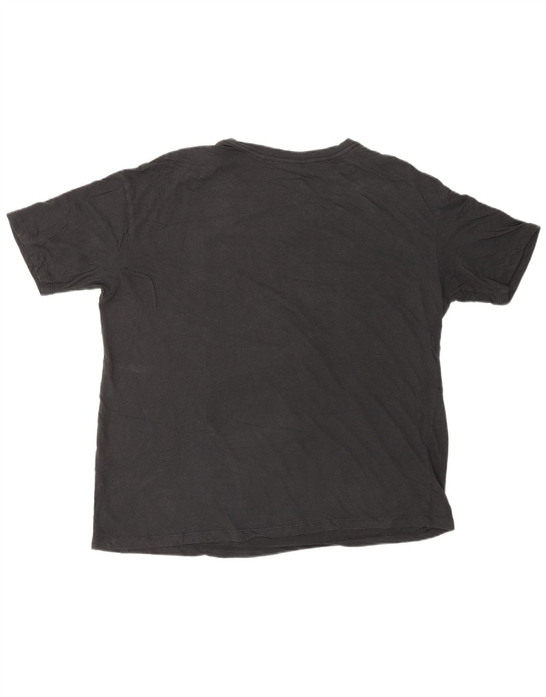 Męski T-shirt z grafiką HURLEY, duży, czarny, bawełniany