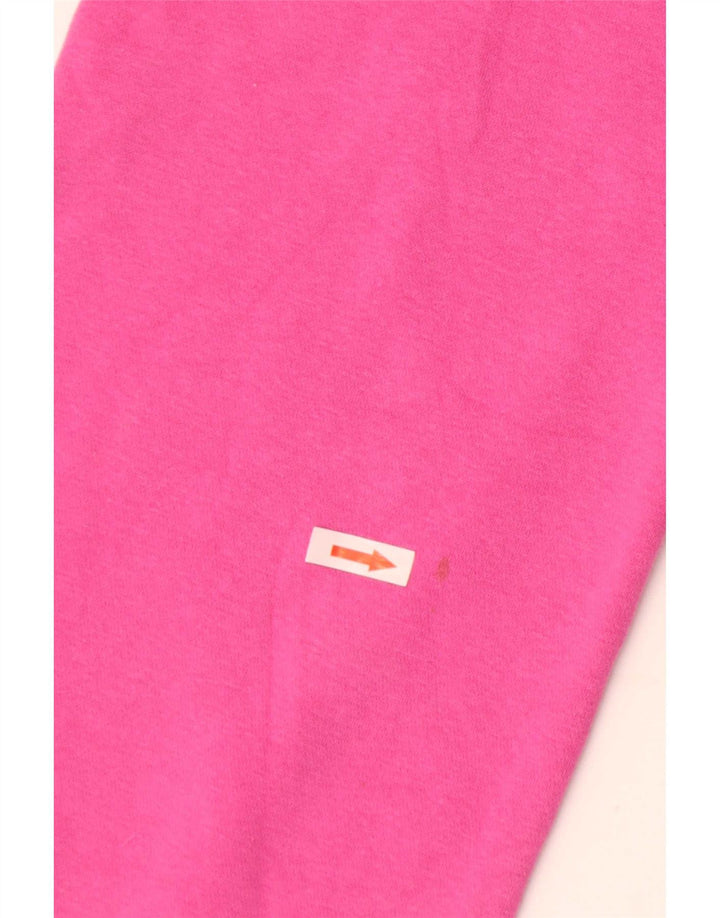 Damskie spodnie dresowe Adidas EU 34 Małe, różowe, bawełniane