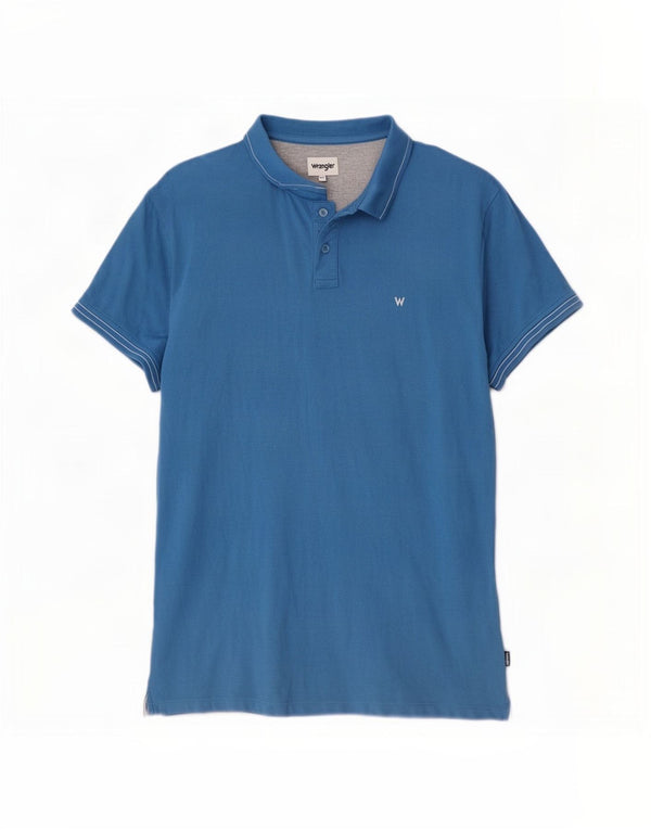 Męska koszulka polo Wrangler 2XL, bawełniana w niebieskie paski