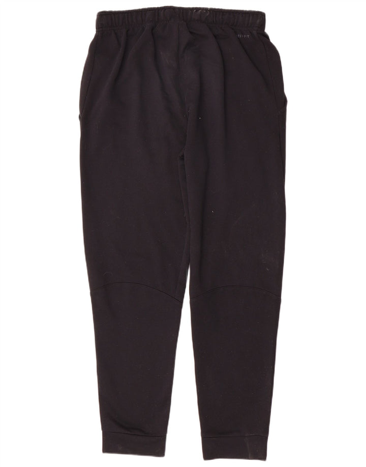Męskie spodnie dresowe Nike Dri Fit Joggery, średni czarny poliester