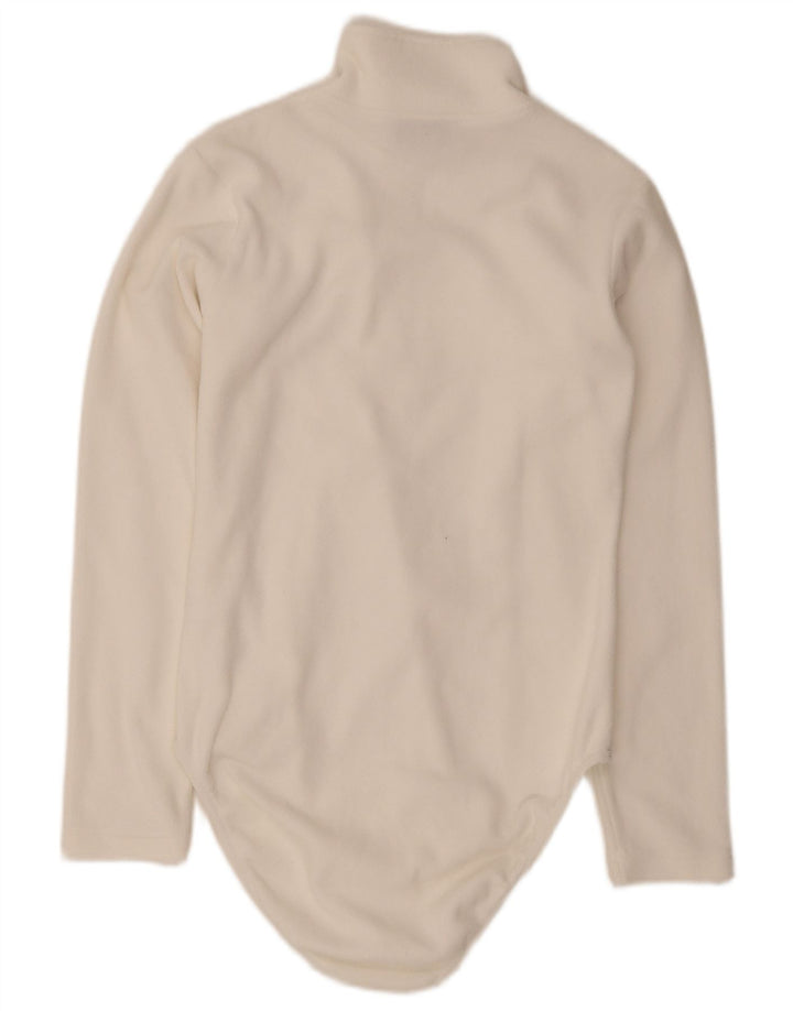 Damskie body polarowe Fila z długim rękawem UK 14, średni biały poliester