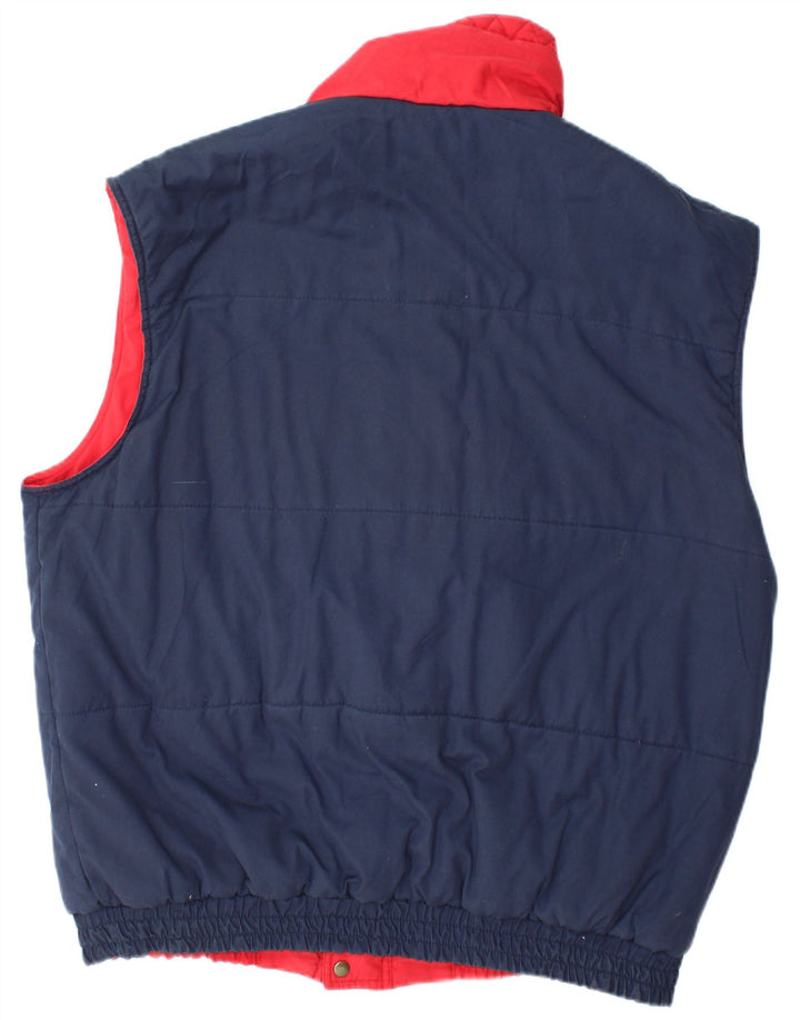 Męska dwustronna kamizelka ELYSEE UK 44 2XL, czerwona, poliester