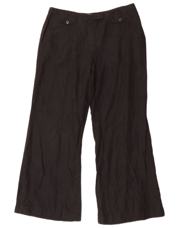 Spodnie damskie Marks & Spencer Flare UK 14 Large W32 L30 Black