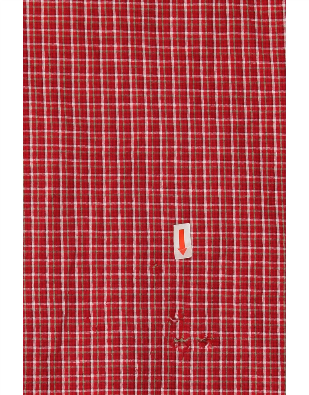 CHAPS Mens Easy Care Flannel Shirt 2XL Red Check Cotton Vintage Chaps and Second-Hand Chaps from Messina Hembry 