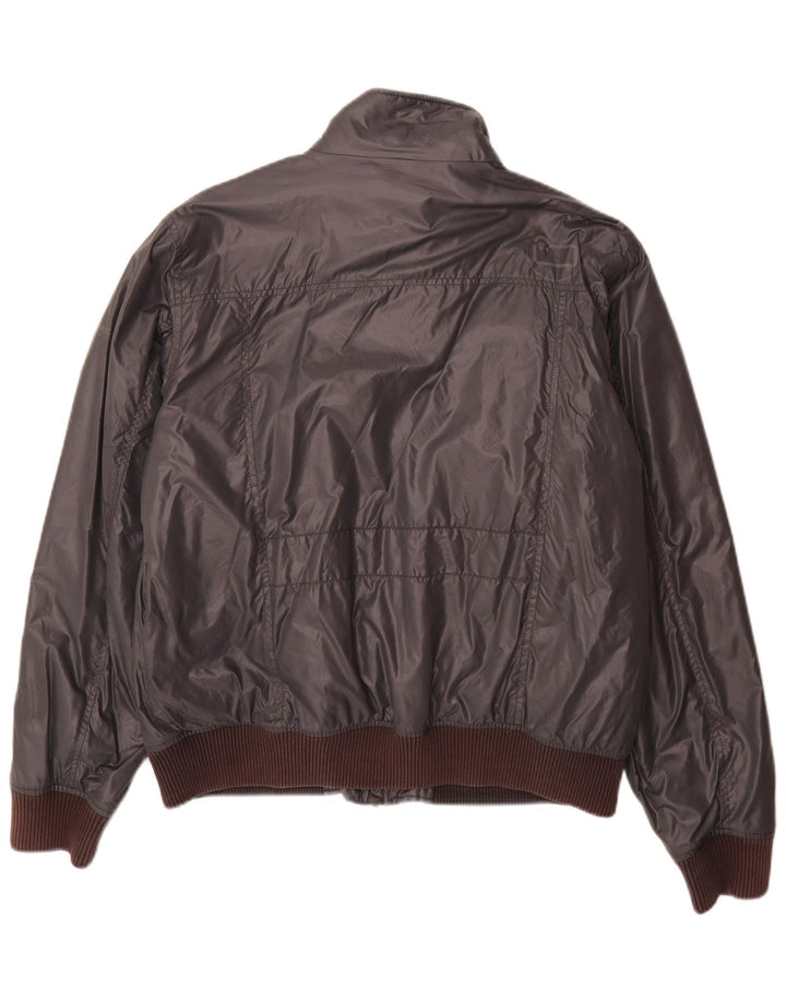 Męska kurtka bomberka Woolrich Penn-Rich UK 42 XL, szary nylon