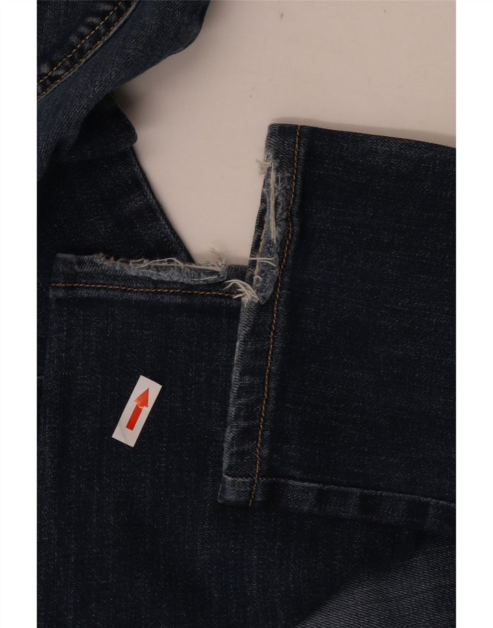 Damskie jeansy Max Mara Weekend Slim W28 L26 Granatowa bawełna