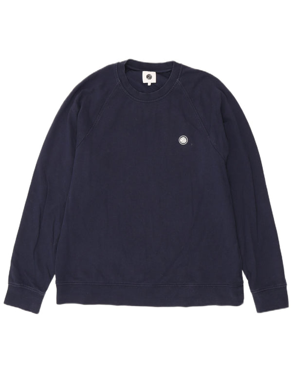 Sweter męski Pretty Green XL granatowy, bawełniany