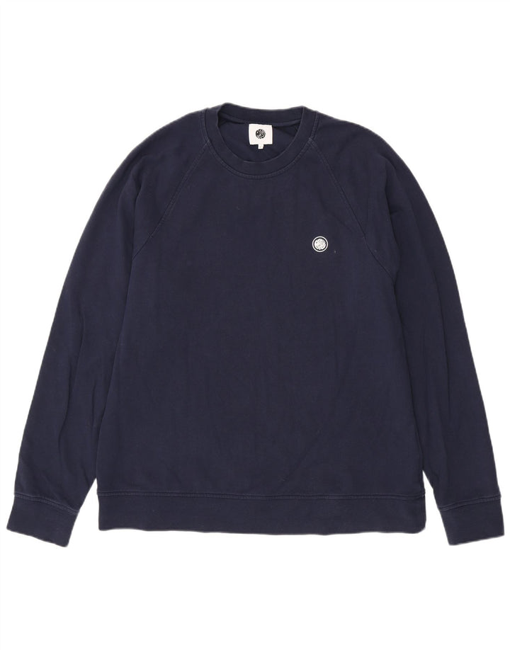 Sweter męski Pretty Green XL granatowy, bawełniany