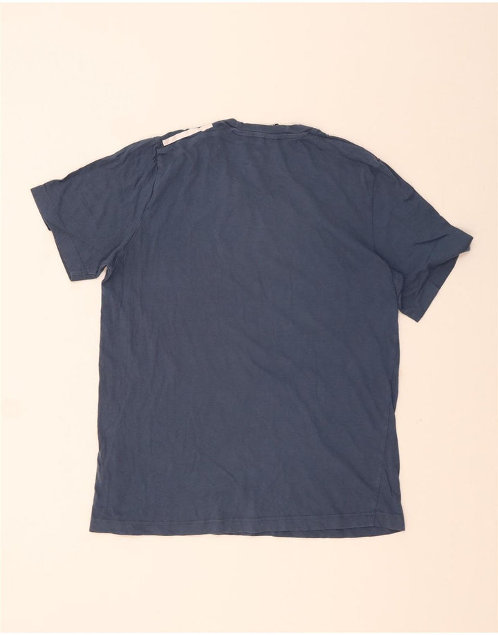 Adidas Męska koszulka Top Medium Blue Cotton