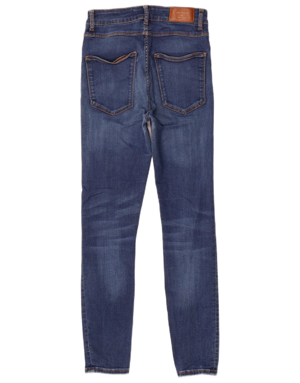 Damskie jeansy skinny Zara EU 38 Small W28 L26 Niebieskie bawełniane
