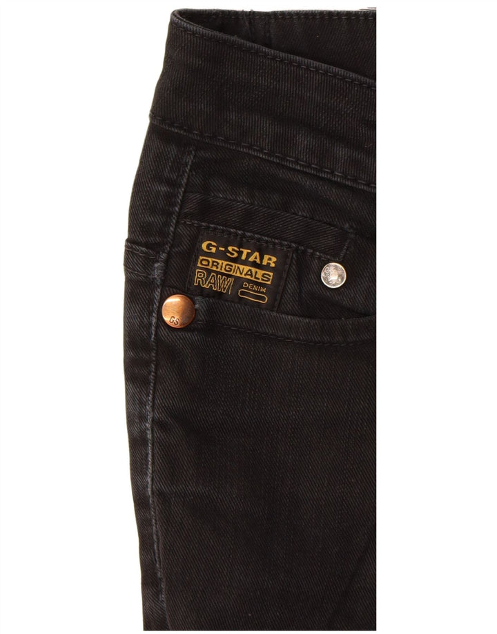 Damskie jeansy skinny G-Star W28 L30 czarne