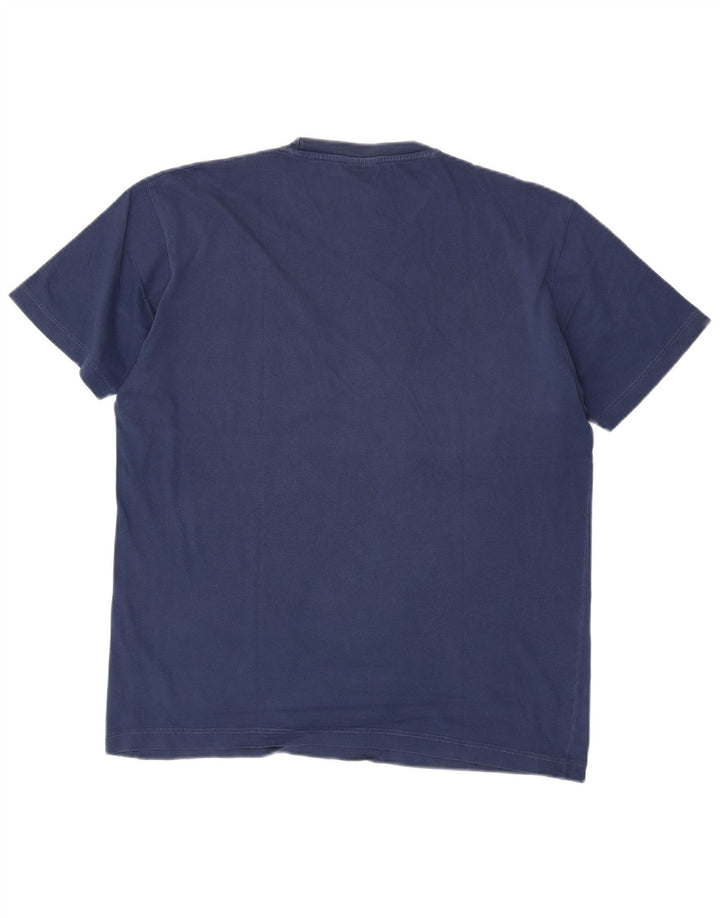 Męski T-shirt LEVI'S, duży, niebieski, bawełniany