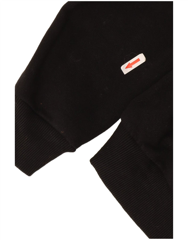 Męski sweter z kapturem The North Face, średni czarny, bawełniany