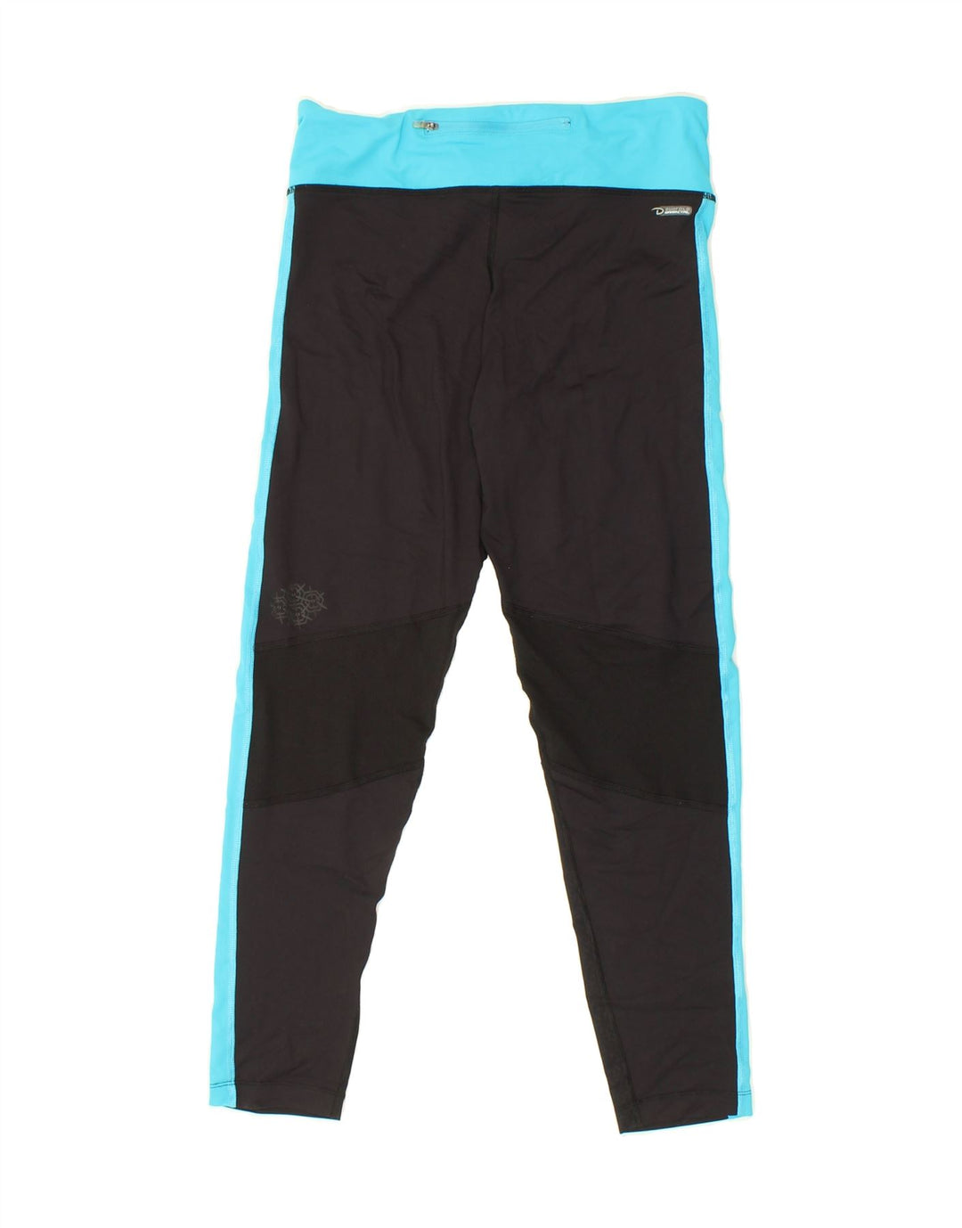 CHAMPION Womens Leggings UK 14 Large Black Colourblock Vintage Champion and Second-Hand Champion from Messina Hembry 