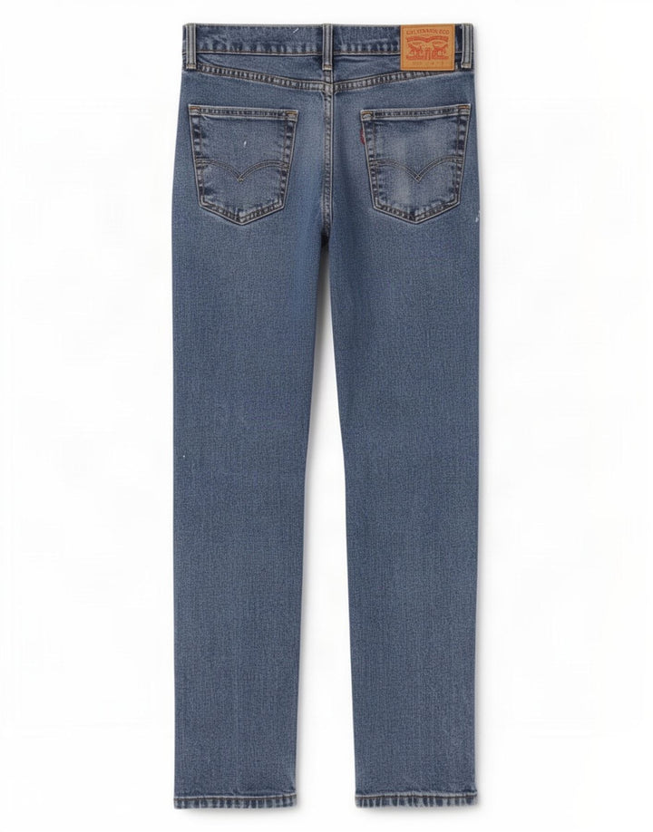 Męskie jeansy Levi's 511 Slim W33 L32 Niebieskie bawełniane