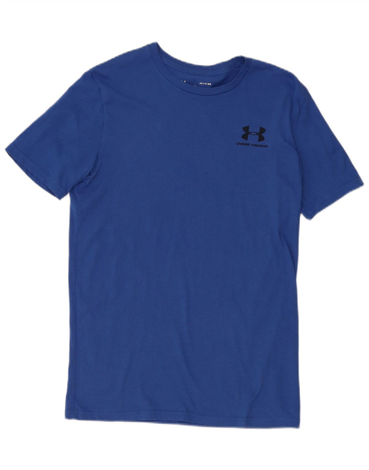 Under Armour Męski T-shirt Top Mały Niebieski