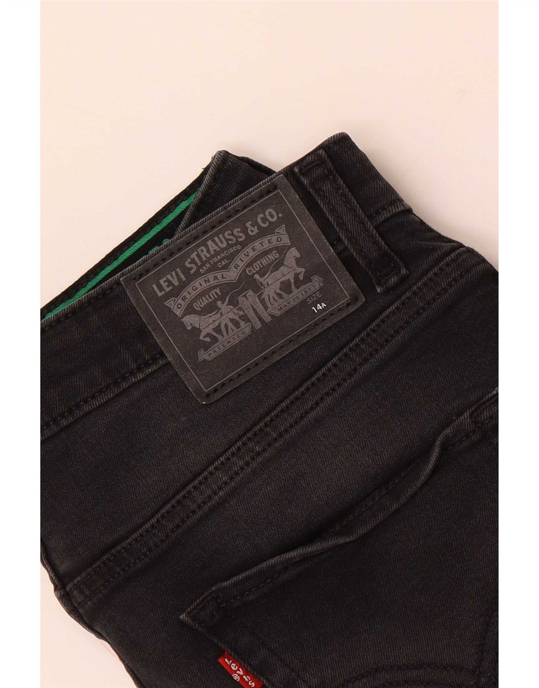 Dżinsy chłopięce Levi's Slim 13-14 lat W26 L30 Czarne