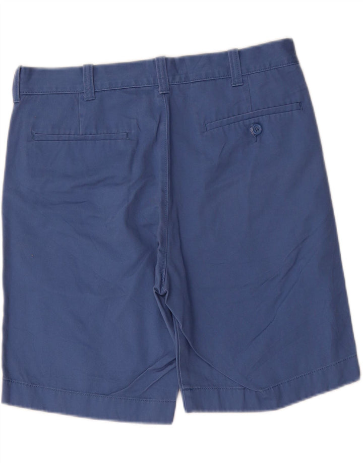 J. CREW Mens Chino Shorts W32 Medium  Blue Cotton Vintage J. Crew and Second-Hand J. Crew from Messina Hembry 