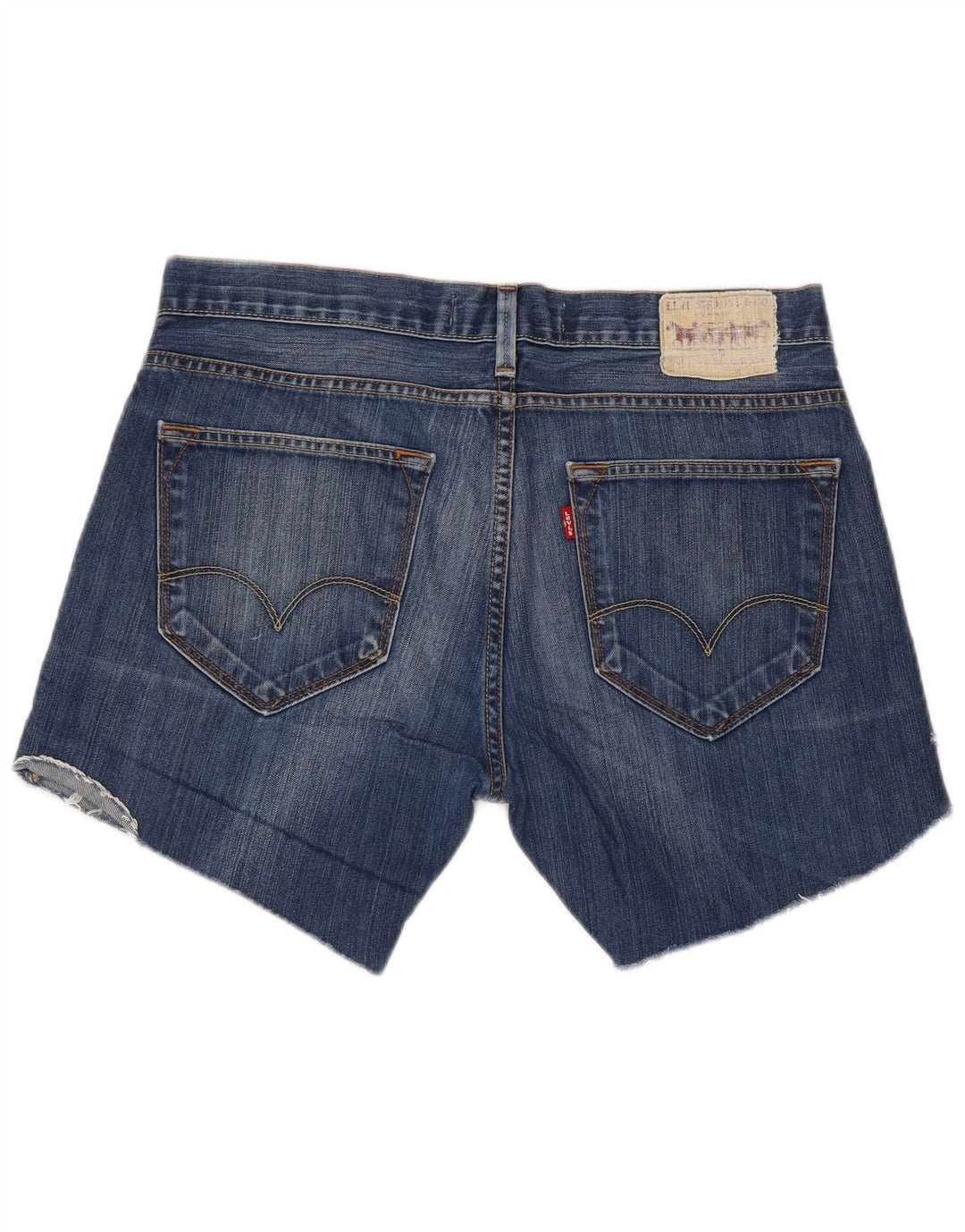 Męskie spodenki jeansowe Levi's 506 Regular W34, duże, niebieskie, bawełniane