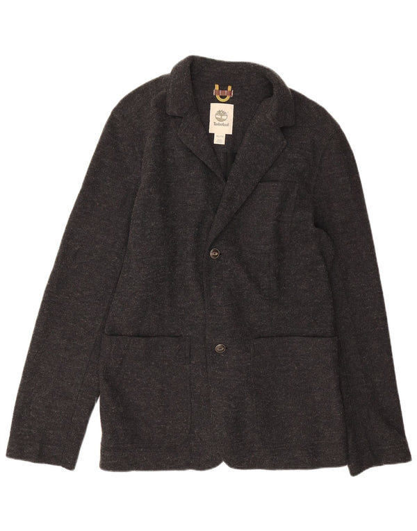 Męska marynarka Timberland zapinana na 2 guziki, UK 42 XL, szary poliester