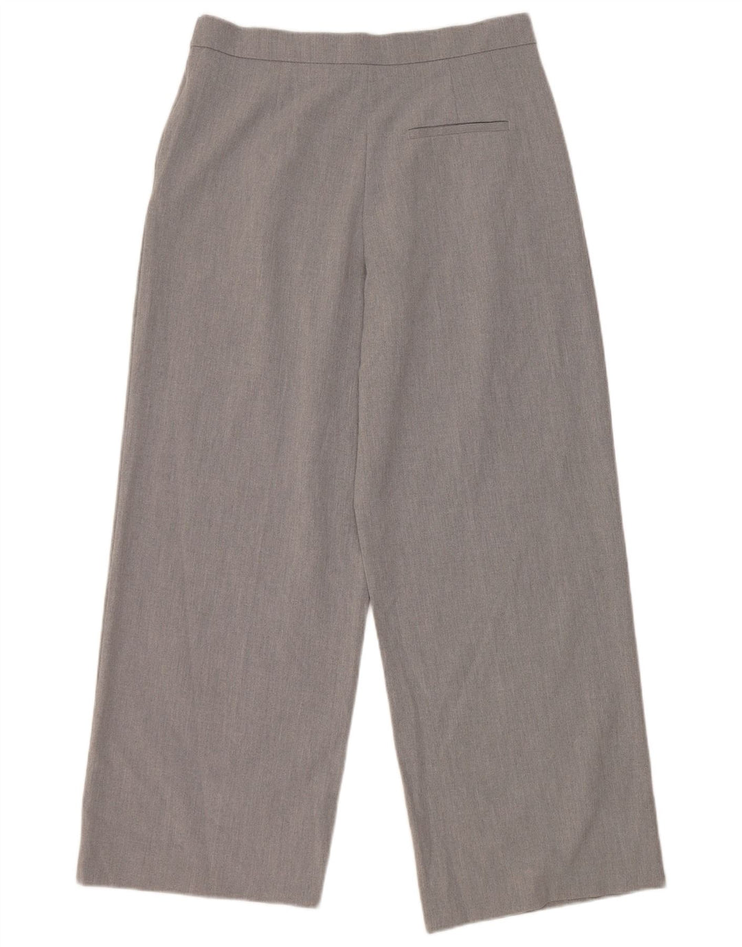 Damskie spodnie chino ZARA, średnie W30 L28, szary poliester