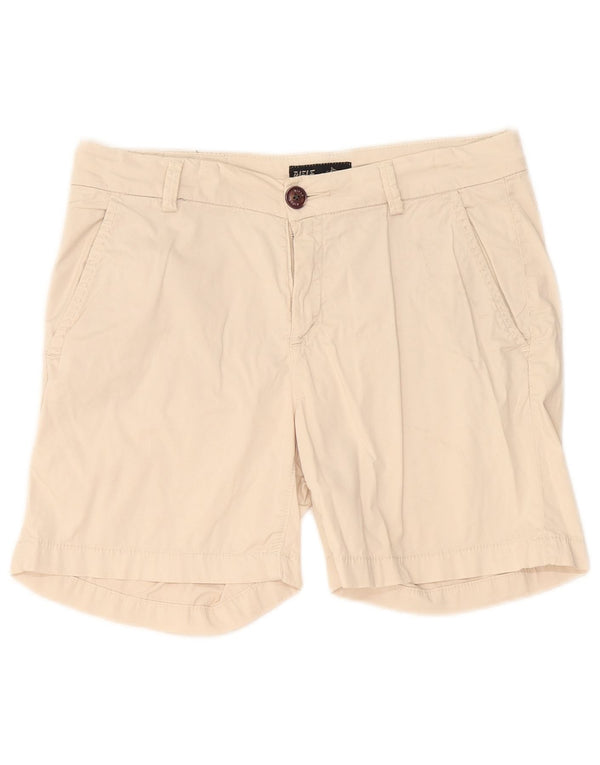 Rifle Womens Chino Shorts W29 Medium  Off White