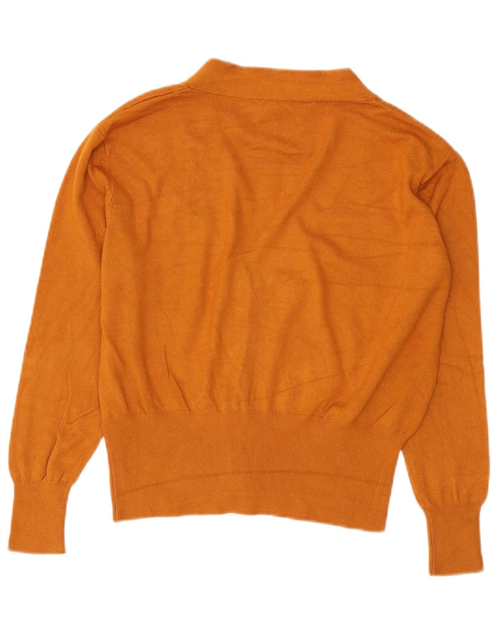 Sweter damski Zara UK 14 Średni brązowy wiskoza