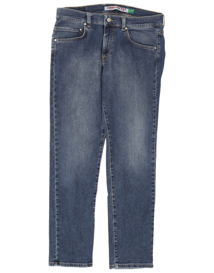 Carrera Męskie 717 Slim Jeans W36 L31 Niebieska bawełna