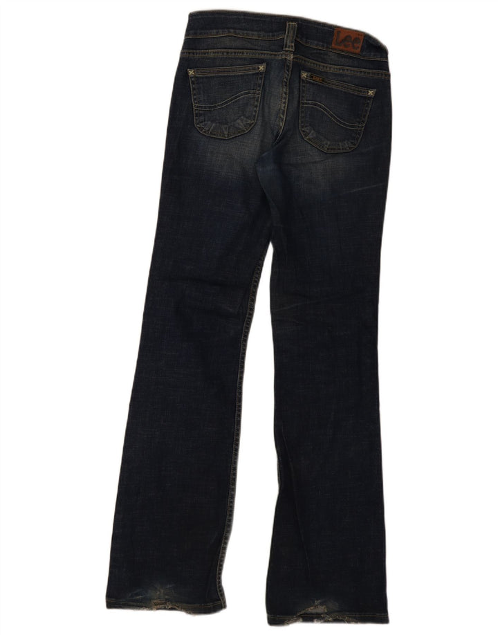 Damskie jeansy Lee Leola Bootcut W28 L32 Granatowe, bawełniane