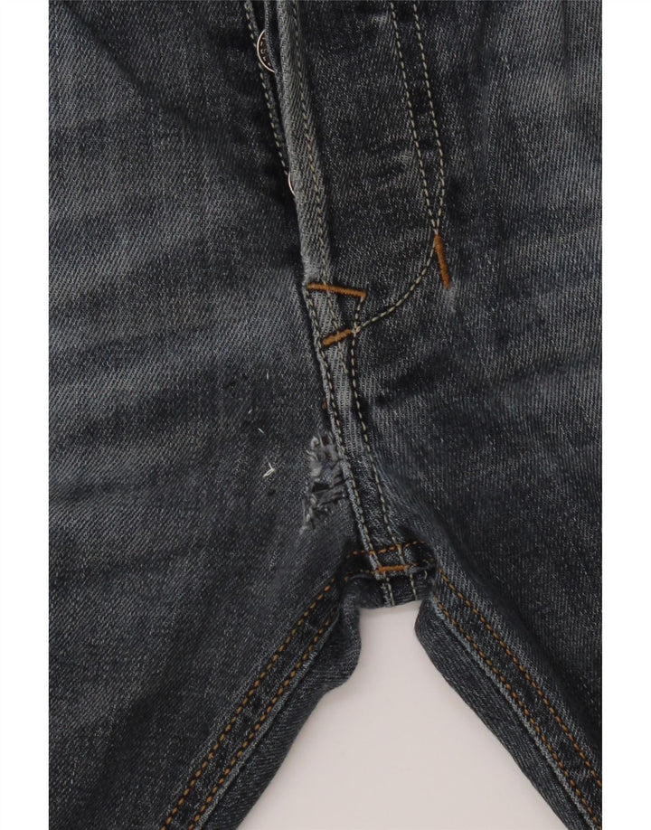 Męskie jeansy Diesel Slim W29 L28 Niebieskie bawełniane