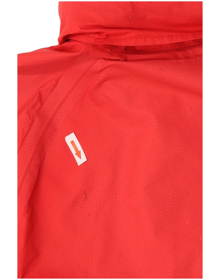 Męska kurtka przeciwdeszczowa z kapturem Berghaus UK 38 Średni czerwony nylon