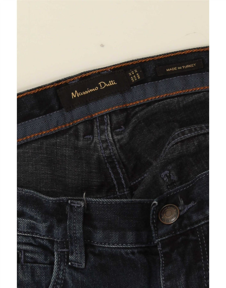 Jeansy męskie Massimo Dutti EU 42 Large W32 L32 Granatowe