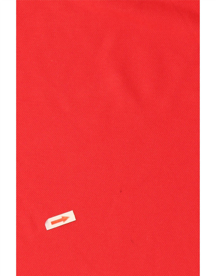 Męska koszulka polo Lyle & Scott, średnia czerwona, bawełniana