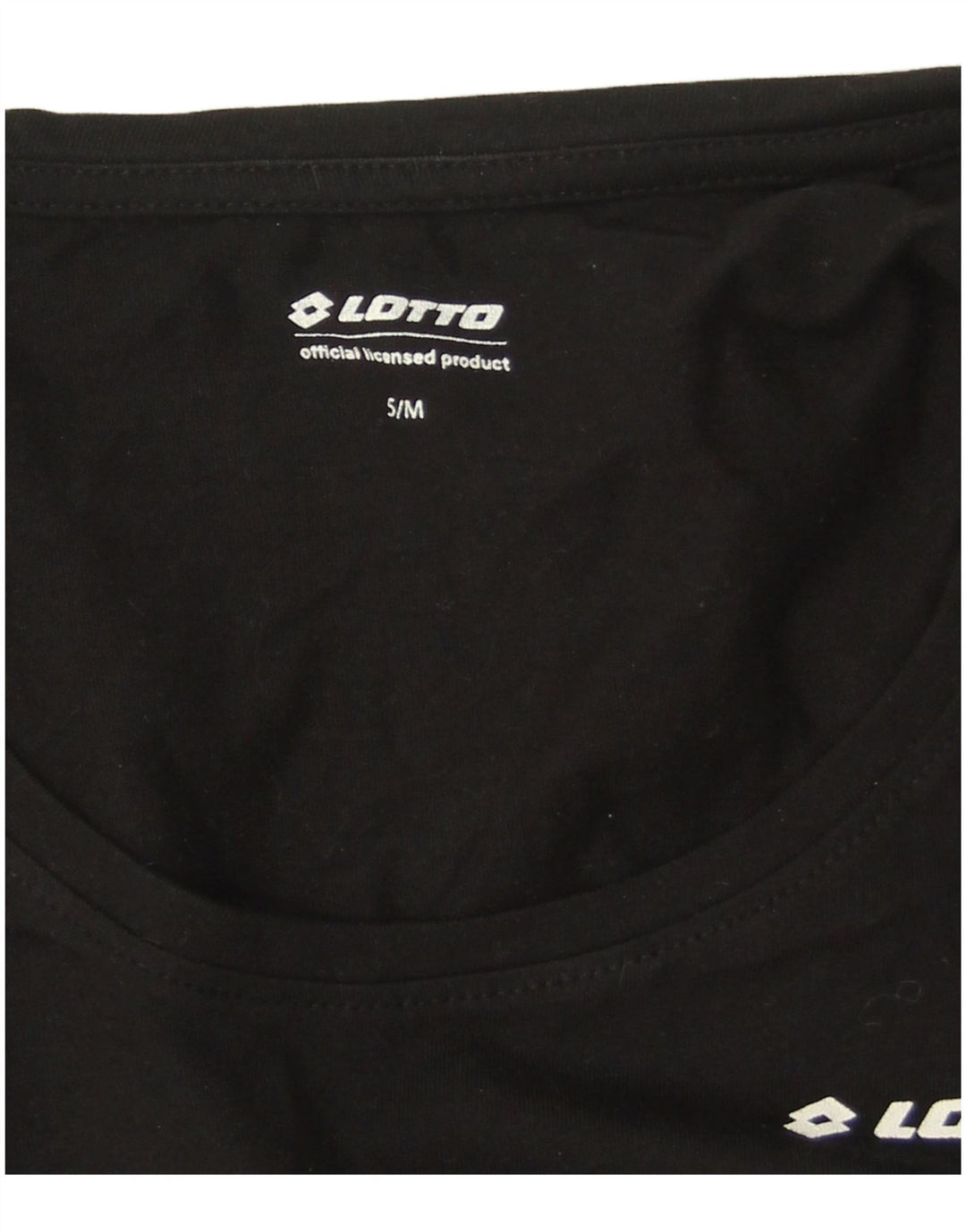 Damski top oversize Lotto z długim rękawem, UK 10, mały, czarny, bawełniany
