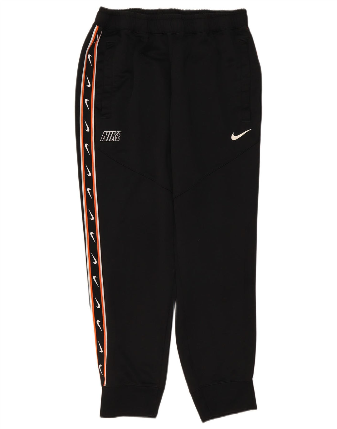 Damskie spodnie dresowe Nike Graphic Joggers UK 16, duże, czarne, poliestrowe