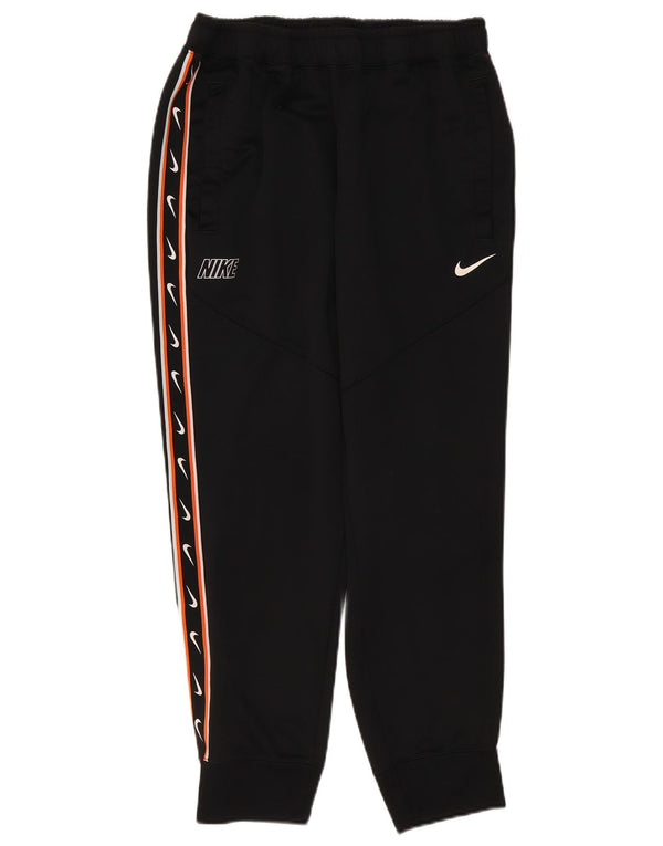 Damskie spodnie dresowe Nike Graphic Joggers UK 16, duże, czarne, poliestrowe