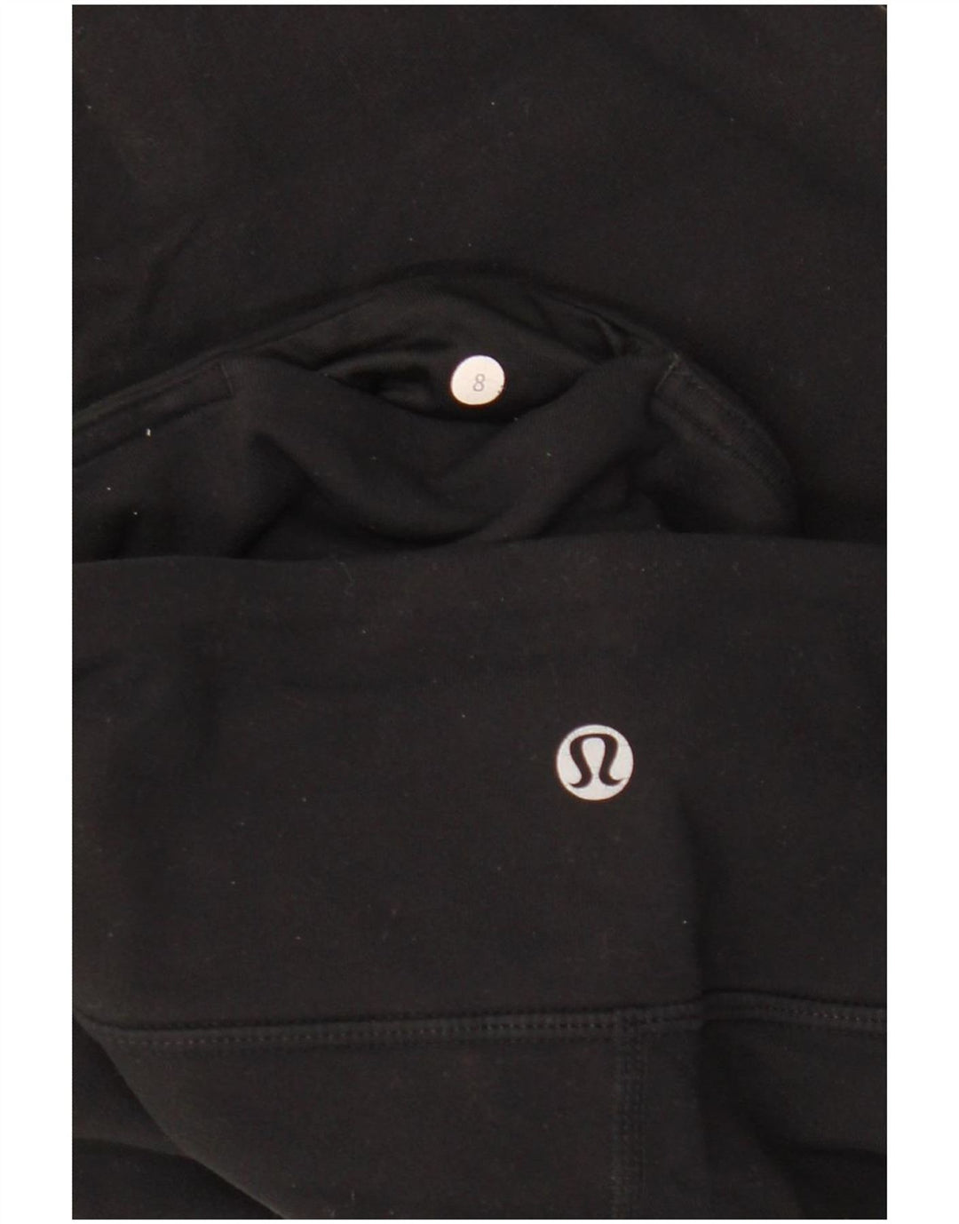 Damskie legginsy Capri Lululemon US 8, średnie czarne, syntetyczne