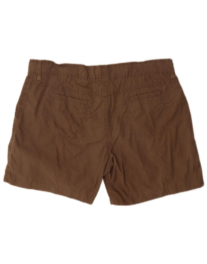 Marks & Spencer Damskie spodenki cargo UK 16, duże, W34, bawełna khaki