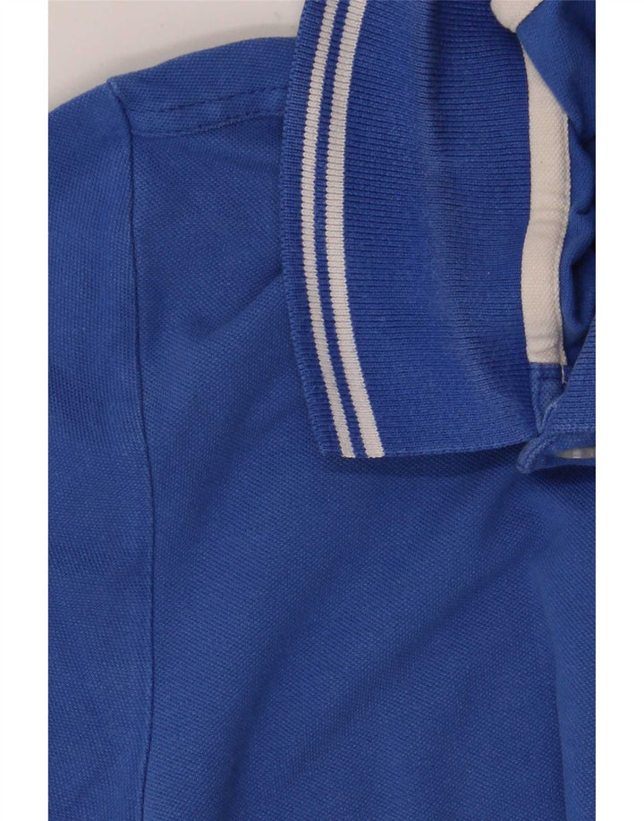 Męska koszulka polo Kappa w średnie niebieskie paski