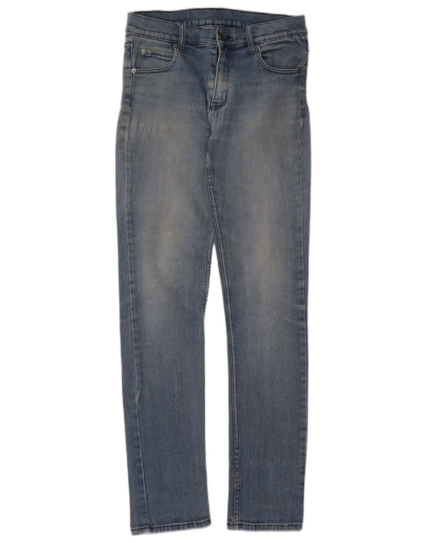 TANIE PONIEDZIAŁEK Damskie obcisłe dżinsy W32 L34 Niebieskie bawełniane