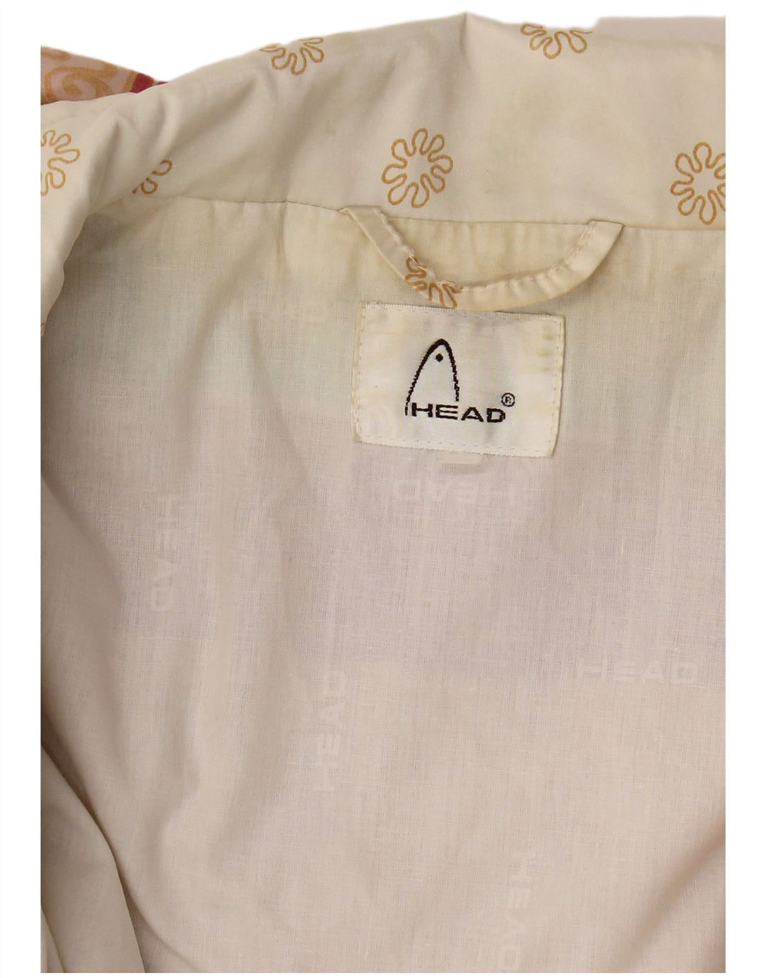 Damska kurtka bomber HEAD UK 20 2XL w białe kwiaty