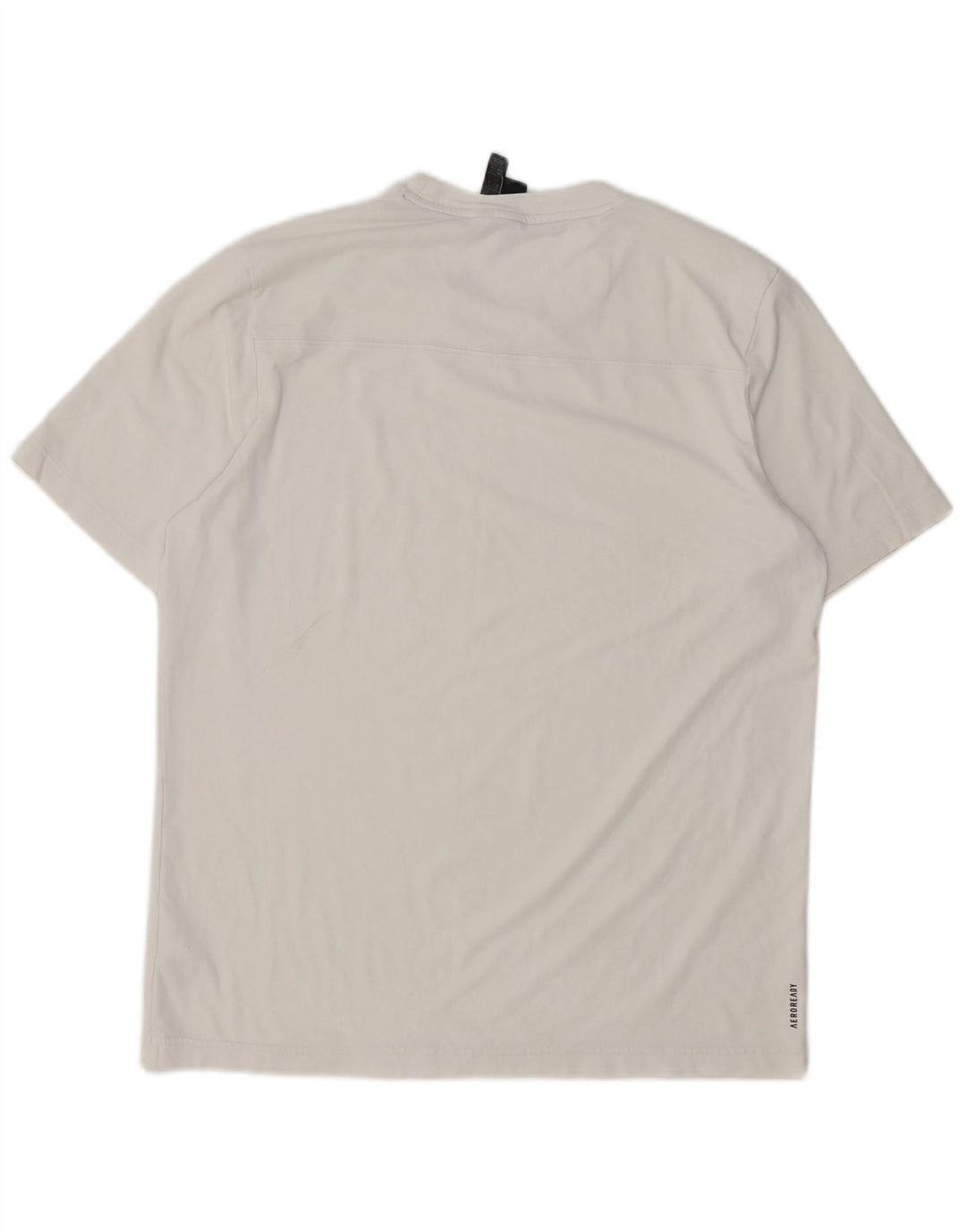 Adidas Męski T-shirt Top Średniej Białej Bawełny
