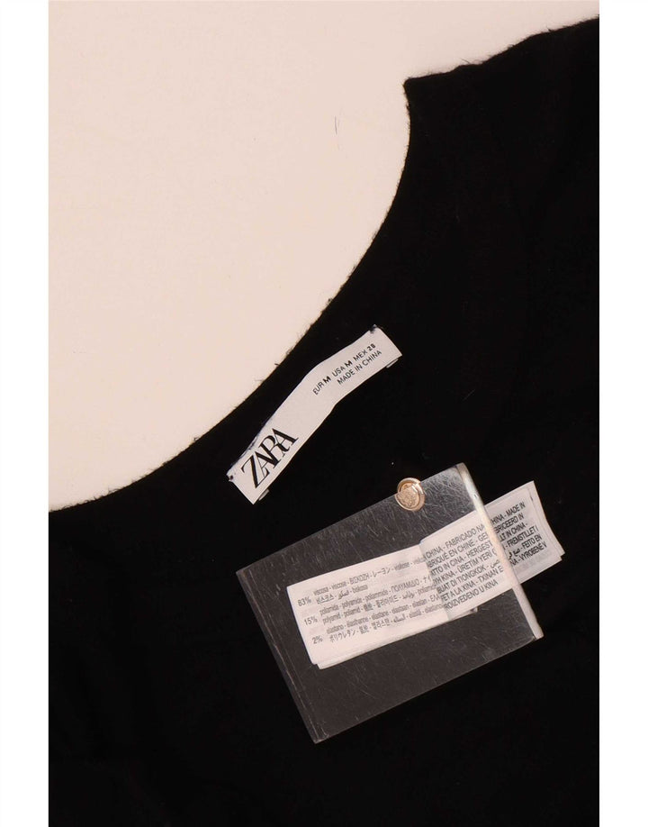 Sweter damski Zara UK 12, średni czarny