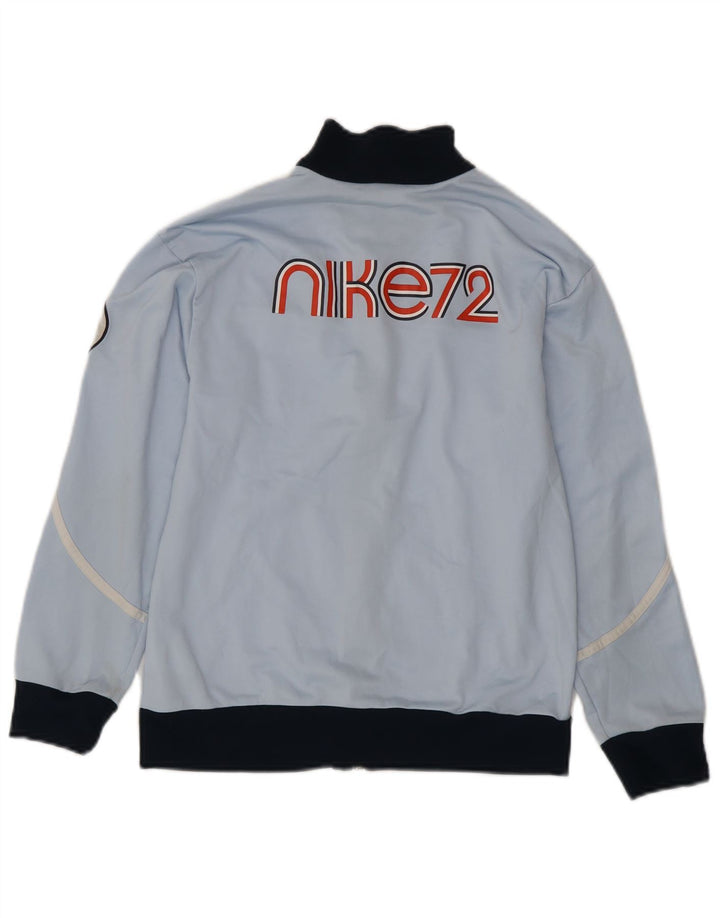 Kurtka dziewczęca Nike Graphic Tracksuit Top 10-11 lat, średni niebieski, blok kolorów
