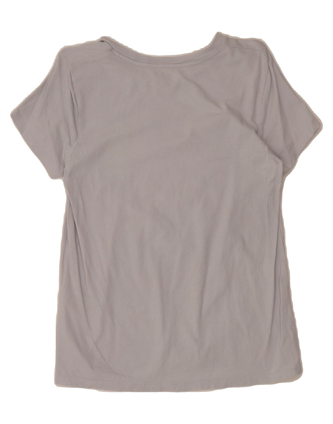 LEVI'S Womens Graphic T-Shirt Top UK 12 Medium Grey Cotton Vintage Levi's and Second-Hand Levi's from Messina Hembry 