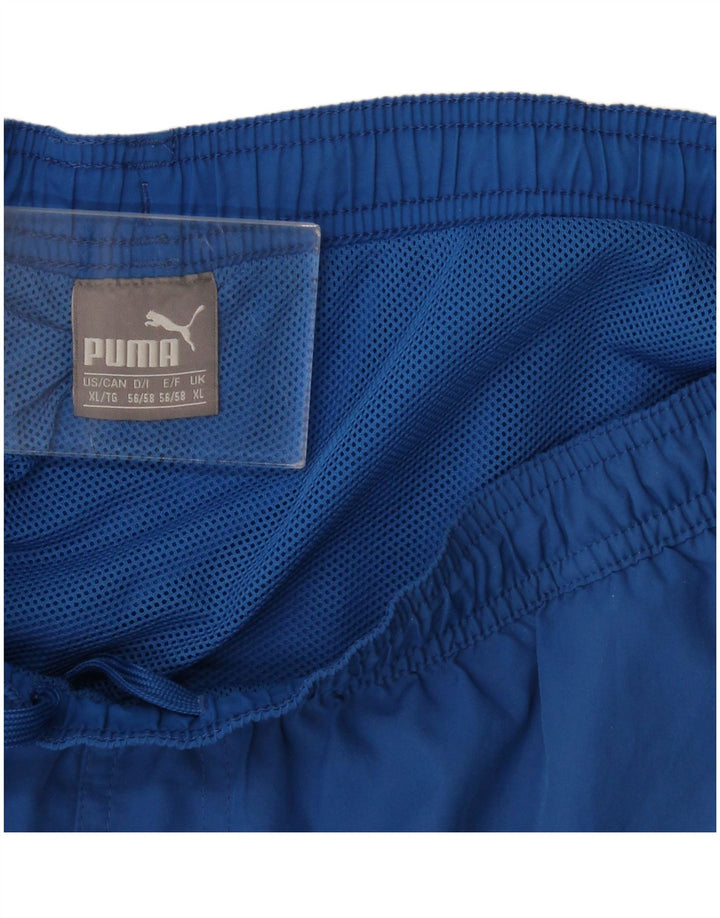 Męskie spodenki kąpielowe Puma Graphic XL niebieskie
