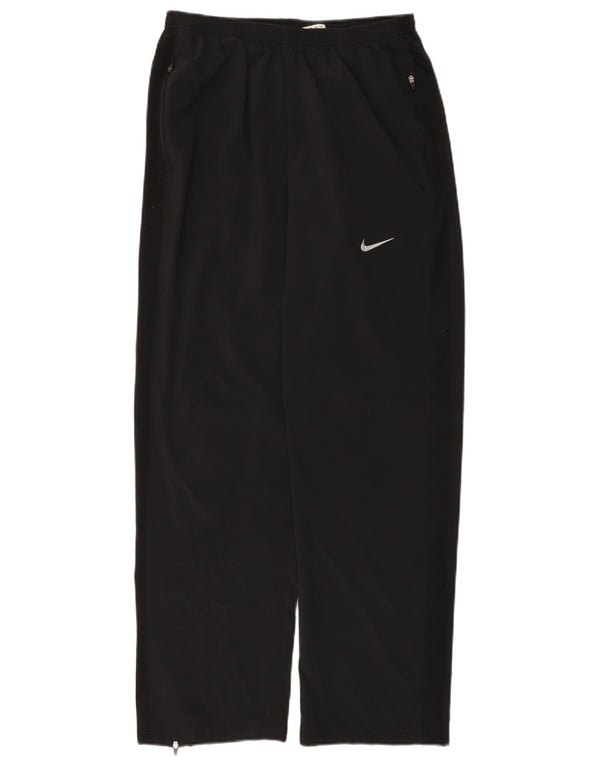 Damskie spodnie dresowe Nike Dri Fit UK 16, duże, czarne, poliestrowe