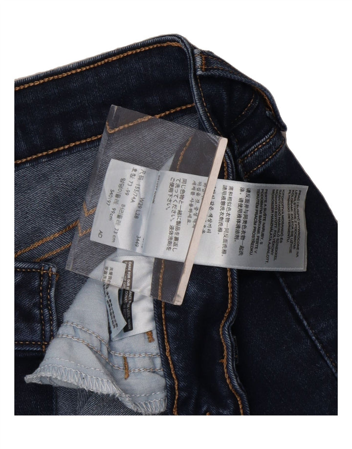 LEVI'S Womens Skinny Jeans W29 L28 Blue Cotton Vintage Levi's and Second-Hand Levi's from Messina Hembry 