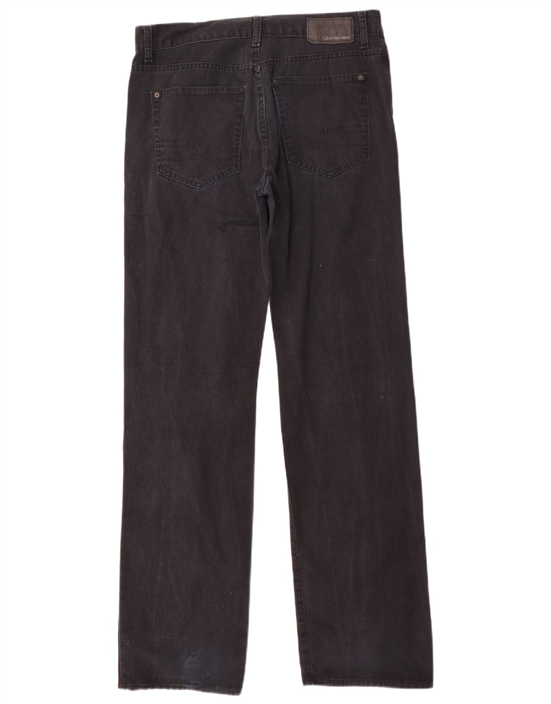 Męskie proste dżinsy Calvin Klein W33 L34 Granatowe, bawełniane
