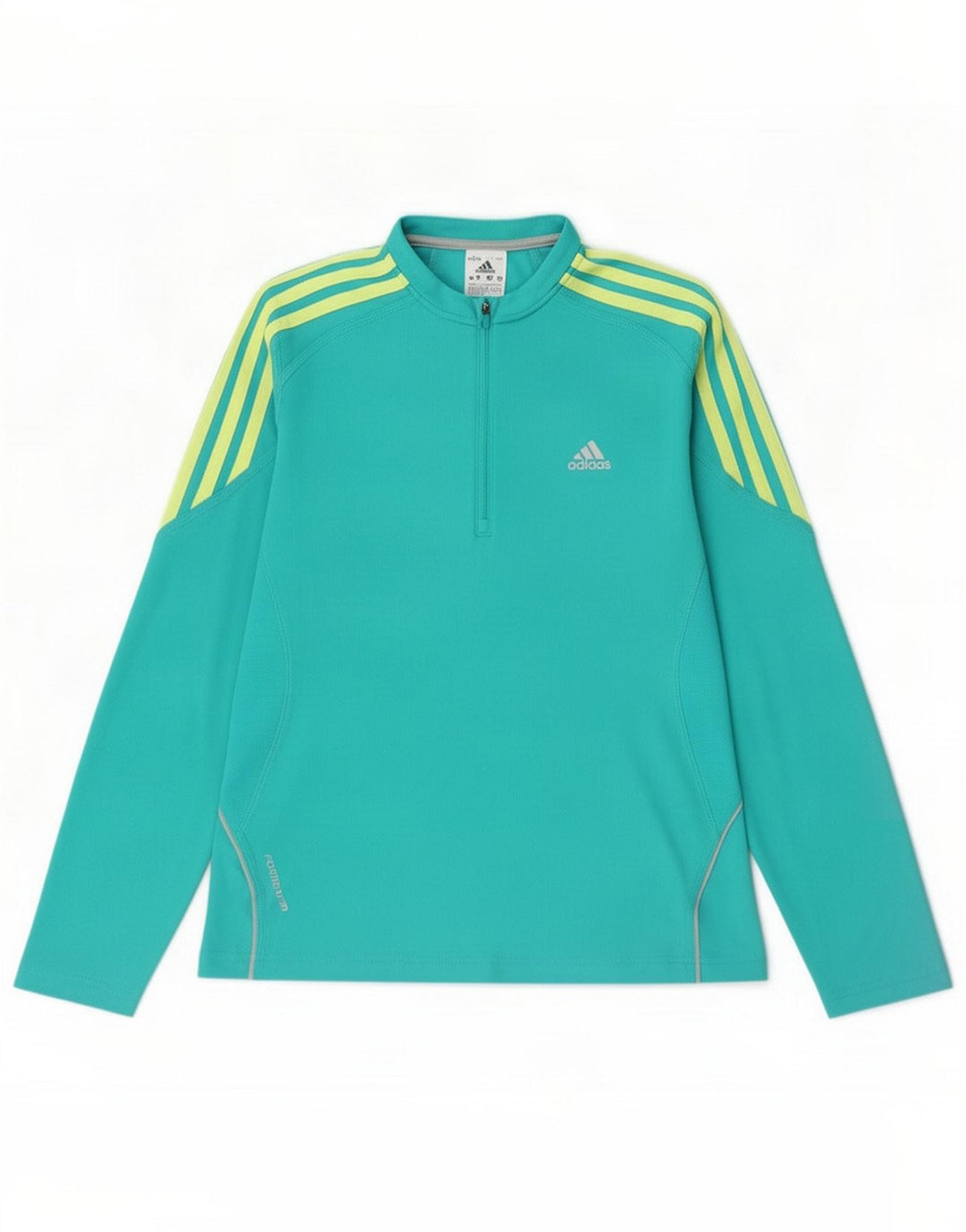 Damski dres Adidas z zamkiem błyskawicznym Top UK 14 Medium Turkusowy